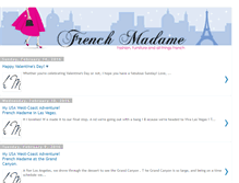 Tablet Screenshot of frenchmadame.com